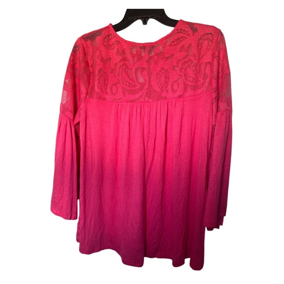 New Directions coral Embellished Tunic with Relaxed Fit - Picture 2 of 7